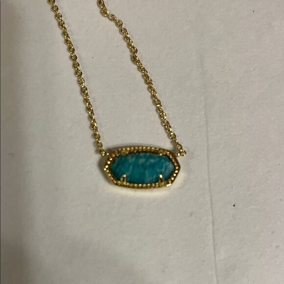 Kendra Scott Gold and Turquoise Necklace Duo - Picture 4 of 8